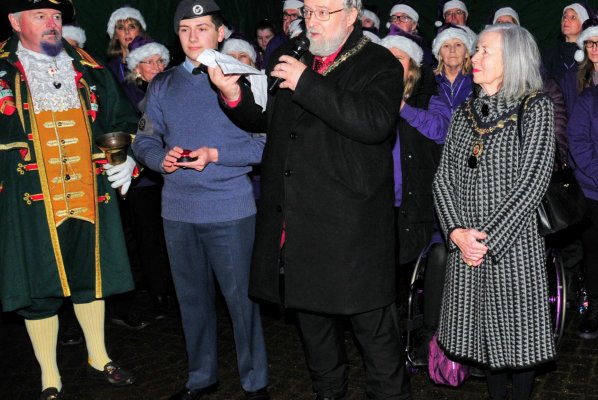 The Mayor of Sleaford's Speech at the Christmas Lights Ceremony 2024